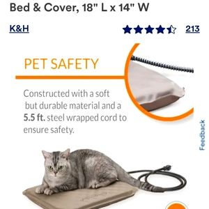 K&H Lectro-Soft Heated Pet Bed
